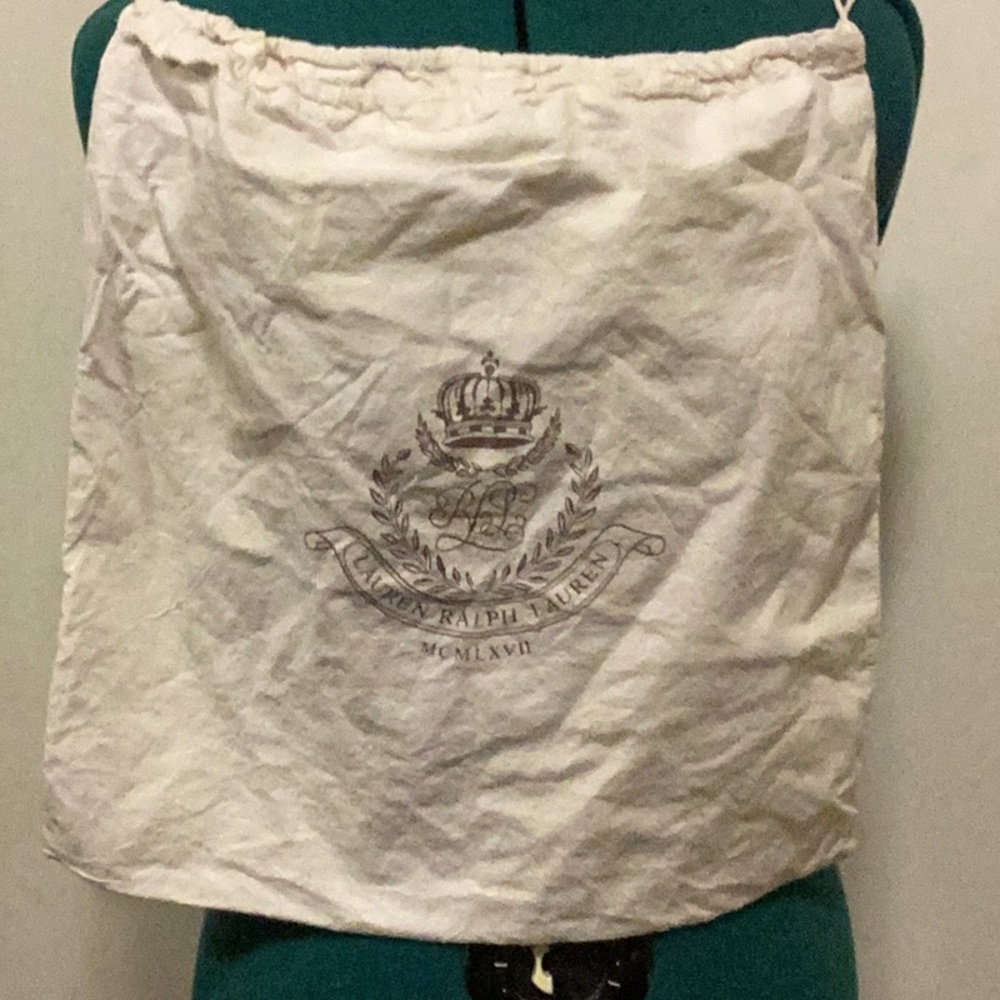 100% Cotton Bag Ralph Lauren drawstring